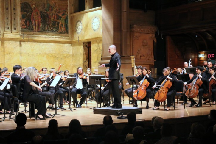 Rossen Milanov conducting the PSO's January 2023 Edward T. Cone Concert