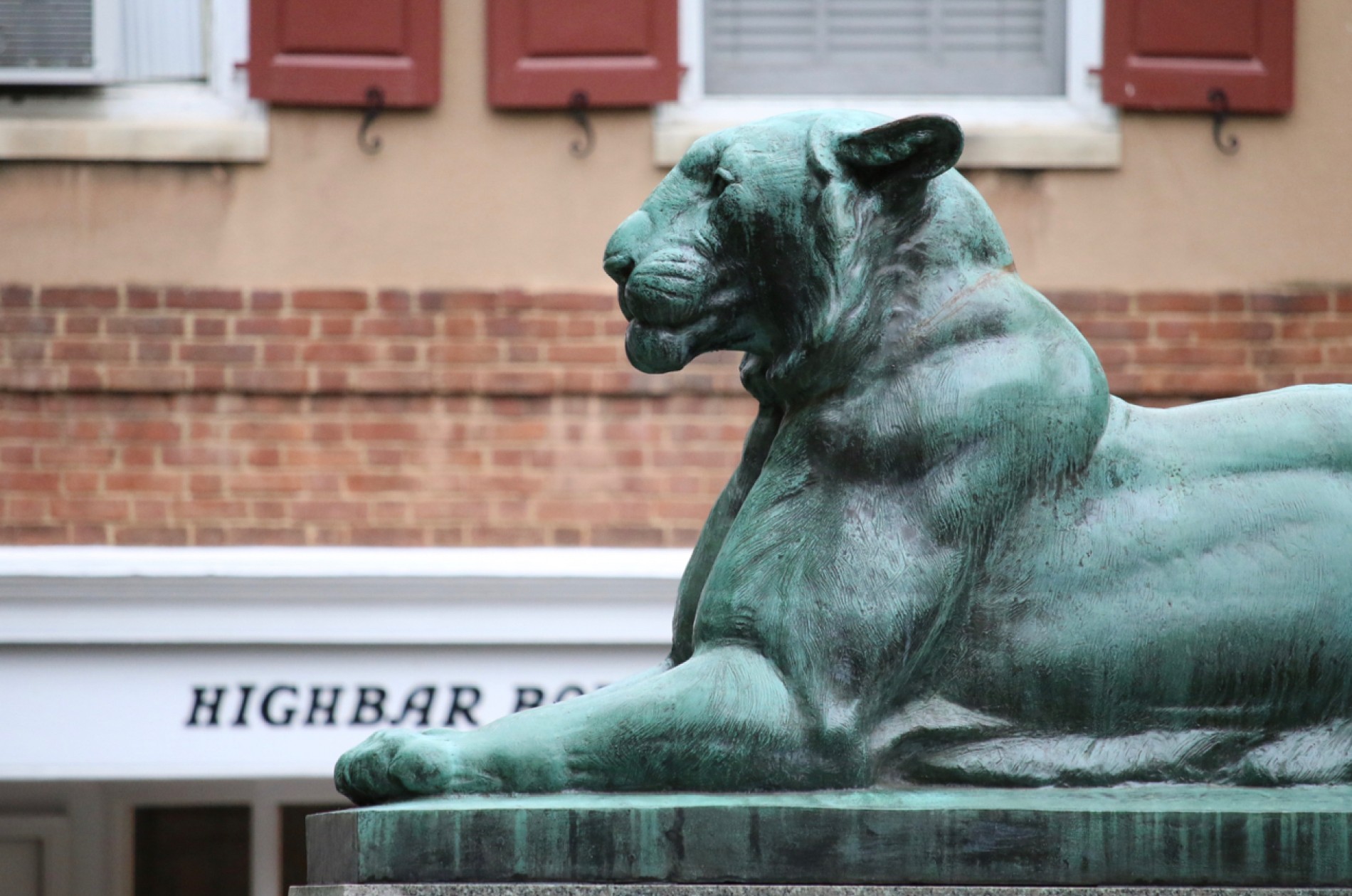 Palmer Square, Princeton Tiger Sculpture