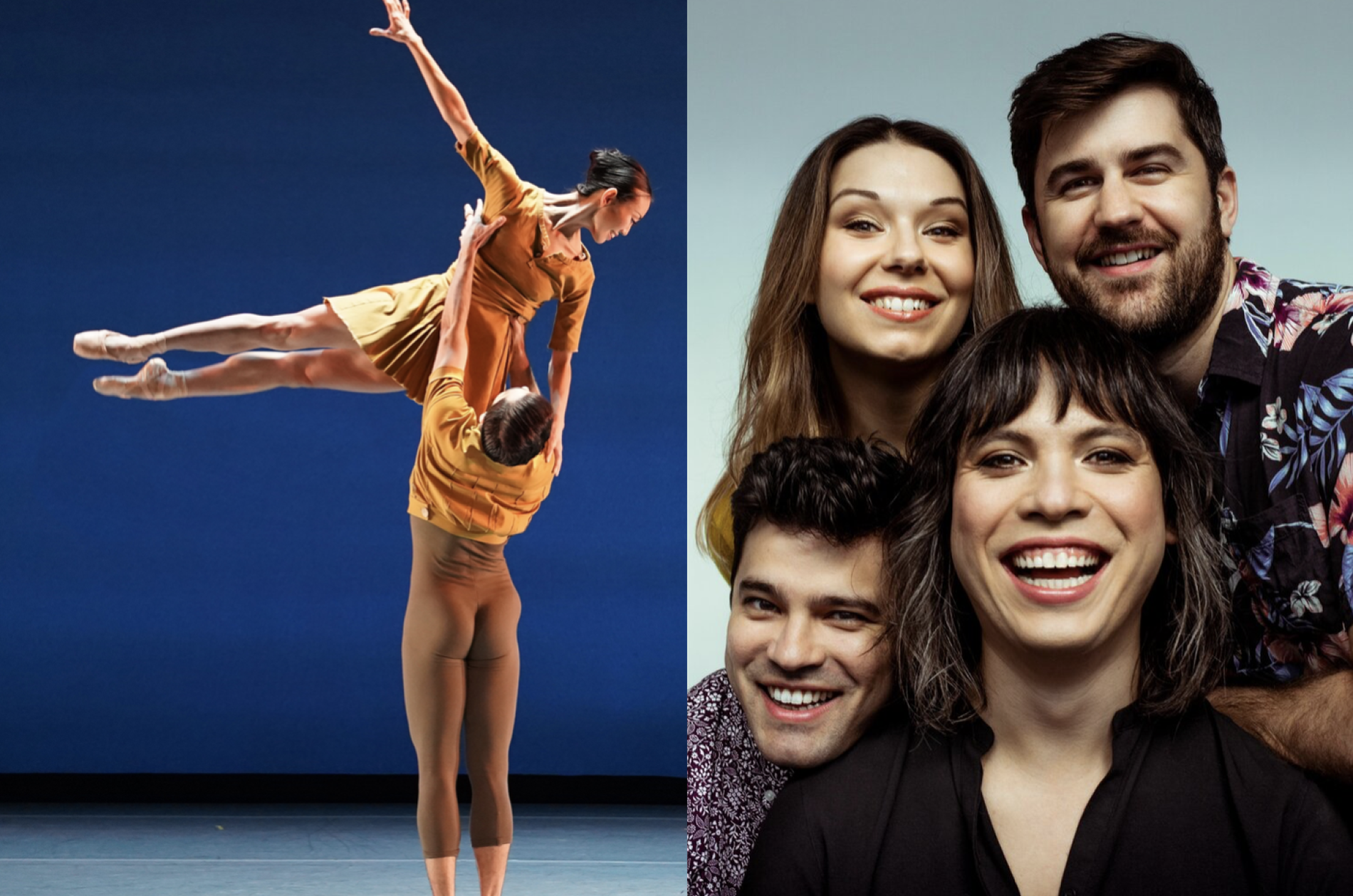 Two American Repertory Ballet Dancers and the Attacca Quartet